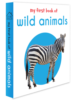 Board book My First Book of Wild Animals Book