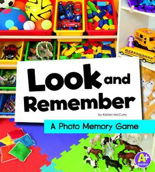 Hardcover Look and Remember: A Photo Memory Game Book