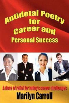 Paperback Antidotal Poetry for Career and Personal Success Book