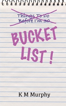 Paperback Bucket List Book