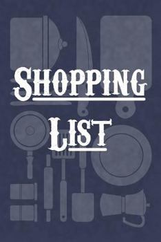 Paperback Shopping List: Shopping Notebook Book