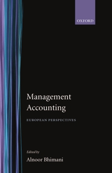 Hardcover Management Accounting: European Perspectives Book