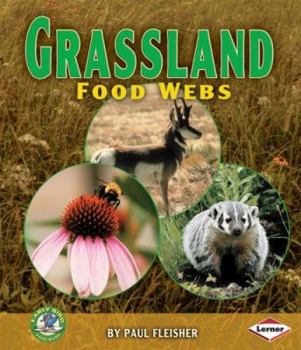 Library Binding Grassland Food Webs Book