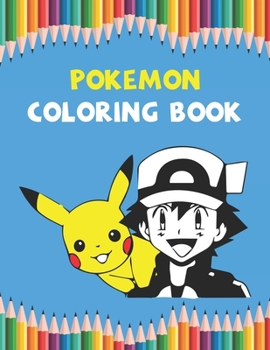 Paperback Pokemon Coloring Book: Best Coloring Book, Gift For kids Book