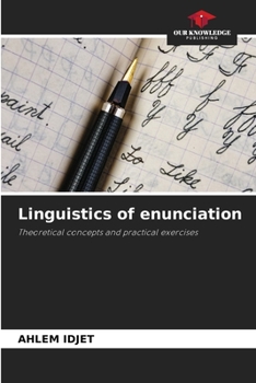 Paperback Linguistics of enunciation Book