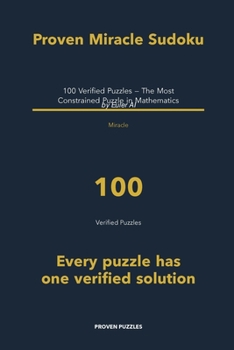 Paperback Proven Miracle Sudoku Book