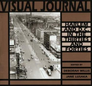 Paperback Visual Journal: Harlem and D.C. in the Thirties and Forties Book