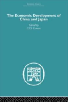 Hardcover Economic Development of China and Japan Book