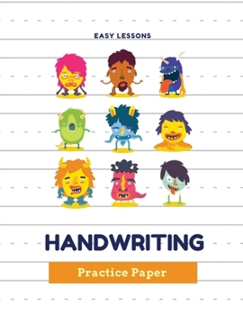Handwriting Practice Paper for Kids: Kindergarten writing paper with lines for ABC kids (Blank  Notebook with Dotted Lined Sheets for K-3 Students)