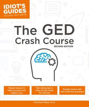 Paperback The GED Crash Course, 2e Book