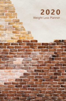 Paperback 2020 Weight Loss Planner: Meal and Exercise trackers, Step and Calorie counters. For Losing weight, Getting fit and Living healthy. 8.5" x 5.5" Book