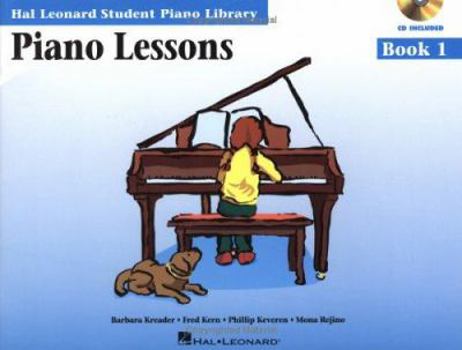Paperback Piano Lessons Book 1 - Hal Leonard Student Piano Library Book/Online Audio [With Access Code] Book