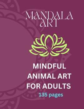 Paperback Mandala Art(Animal Art for Adults) Book