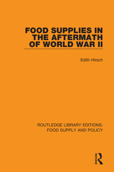 Paperback Food Supplies in the Aftermath of World War II Book