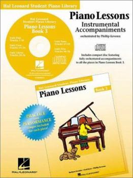 Audio CD Piano Lessons Book 3 International (Hal Leonard Student Piano Library) Book