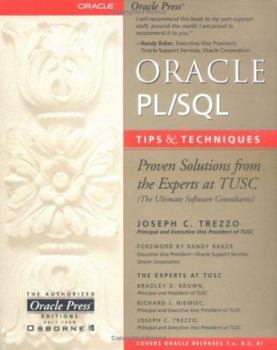 Paperback Oracle PL/SQL Tips and Techniques Book