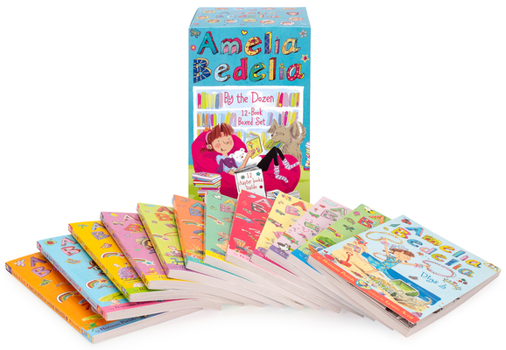 Paperback Amelia Bedelia 12-Book Box Set: Amelia Bedelia by the Dozen Book