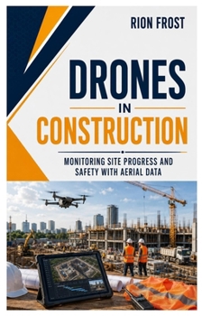 Paperback DRONES IN CONSTRUCTION: Monitoring Site Progress and Safety with Aerial Data Book