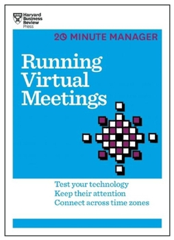 Paperback Running Virtual Meetings Book