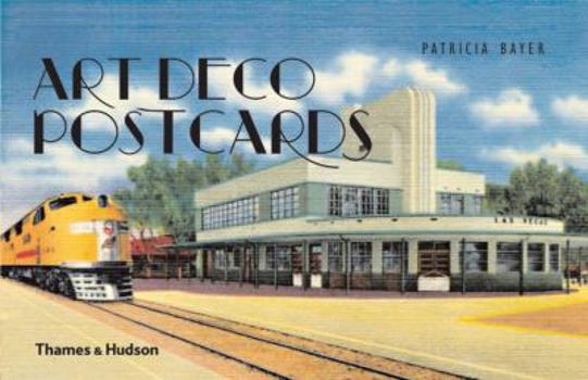 Hardcover Art Deco Postcards Book