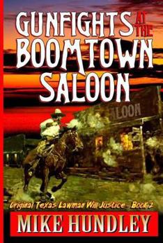 Paperback Gunfights at the Boomtown Saloon: A Western Adventure Book