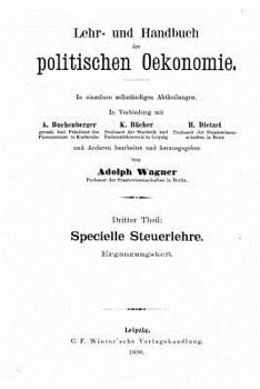 Paperback Lehr- Und Handbuch Der Politischen Oekonomie [German] Book