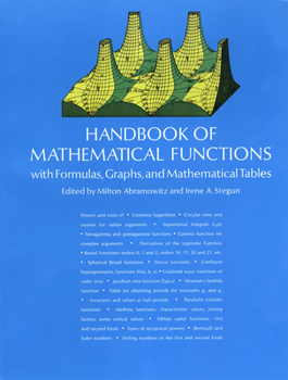 Paperback Handbook of Mathematical Functions: With Formulas, Graphs, and Mathematical Tables Book