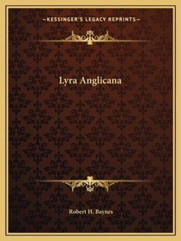 Paperback Lyra Anglicana Book