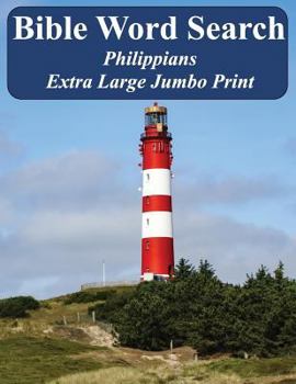 Paperback Bible Word Search Philippians: King James Version Extra Large Jumbo Print Book