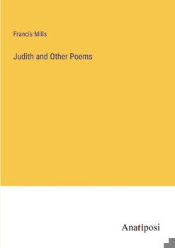 Paperback Judith and Other Poems Book