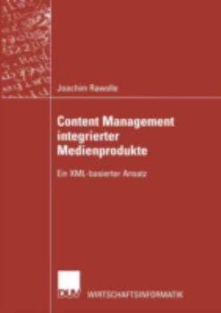 Paperback Content Management Integrierter Medienprodukte [German] Book
