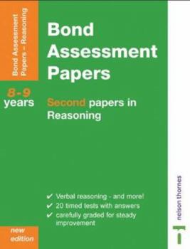 Pamphlet Bond Assessment Papers Second Papers in Reasoning 8-9 Years Book