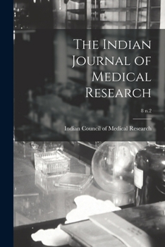 Paperback The Indian Journal of Medical Research; 8 n.2 Book