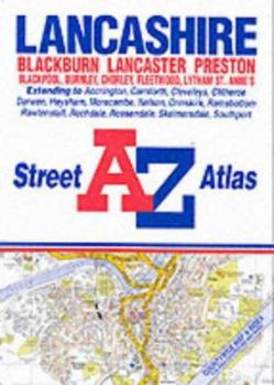 Hardcover A-Z Lancashire Street Atlas Book