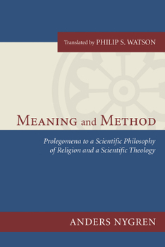 Paperback Meaning and Method Book