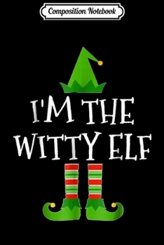 Composition Notebook: I'm The Youngest Elf Family Matching Funny Christmas Gift  Journal/Notebook Blank Lined Ruled 6x9 100 Pages