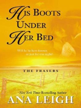 Hardcover His Boots under Her Bed [Large Print] Book