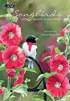 Calendar Songbirds: 2020 Monthly Pocket Planner Book