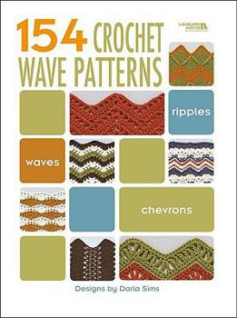 Paperback 154 Crochet Wave Patterns (Leisure Arts #4312) Book