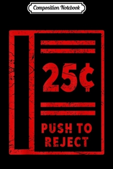 Composition Notebook: Retro Gamer Classic Arcade Coin-Op 25 Cent  Journal/Notebook Blank Lined Ruled 6x9 100 Pages