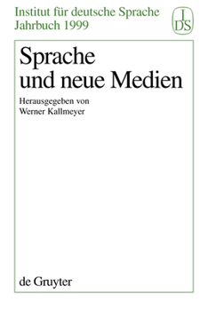 Hardcover Sprache Und Neue Medien [German] Book