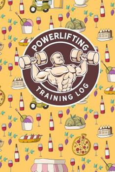 Paperback Powerlifting Training Log Book