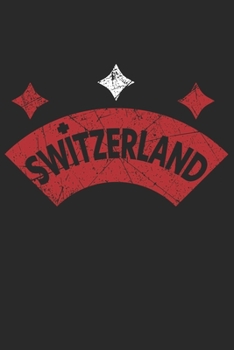 Paperback Switzerland: Vacation I Notebook I Travel I Holiday Book
