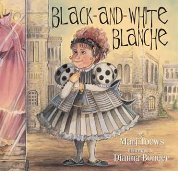 Hardcover Black-And-White Blanche Book