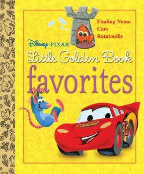 Hardcover Disney-Pixar Little Golden Book Favorites: Finding Nemo/Cars/Ratatouille Book