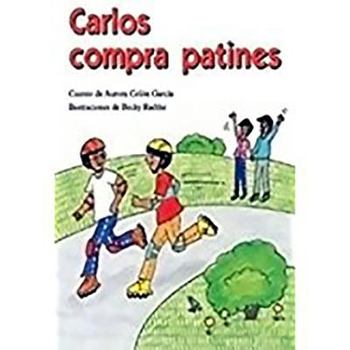 Paperback Carlos Compra Patines (Carlos Buys Skates): Individual Student Edition Morado (Purple) [Spanish] Book