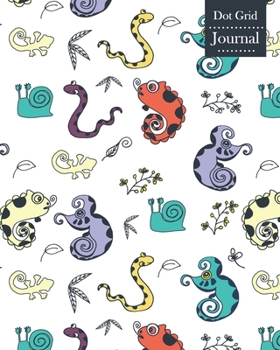Paperback Dot Grid Journal: Notebook Planner with Unique Animals Themed Cover Design Book