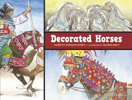 Hardcover Decorated Horses Book