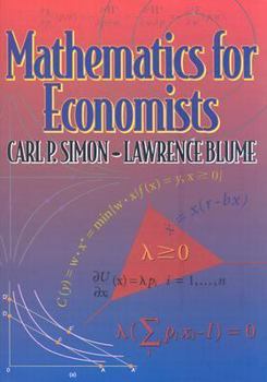 Hardcover Mathematics for Economists Book