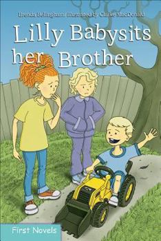 Hardcover Lilly Babysits Her Brother Book